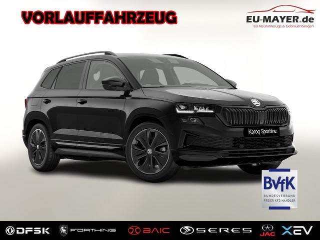 Vorlauffahrzeug Skoda Karoq - Sportline DSG Sportl Matrix Nav 360 Canton ACC Kessy