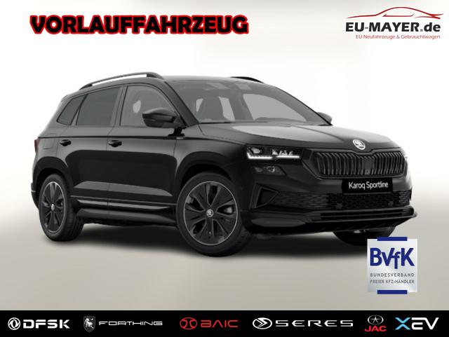 Vorlauffahrzeug Skoda Karoq - Sportline Sportl AHK Pano Matrix Nav 360&deg; Canton ACC