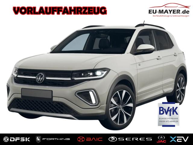 Vorlauffahrzeug Volkswagen T-Cross - R-Line 115PS DSG IQ-Light Kessy Matrix-LED Kamera Alu18 Climatronic