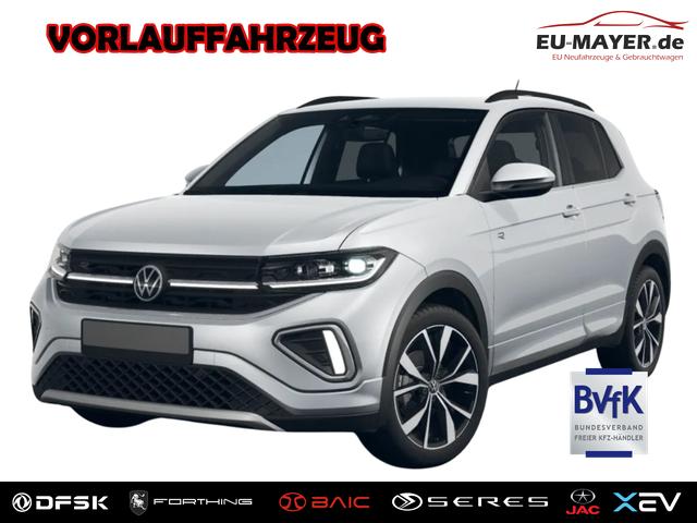 Vorlauffahrzeug Volkswagen T-Cross - R-Line 115PS DSG IQ-Light Kessy Matrix-LED Kamera Alu18 Climatronic