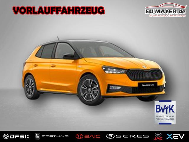 Vorlauffahrzeug Skoda Fabia - Monte Carlo Plus 1.0 TSI 7-Gang-DSG