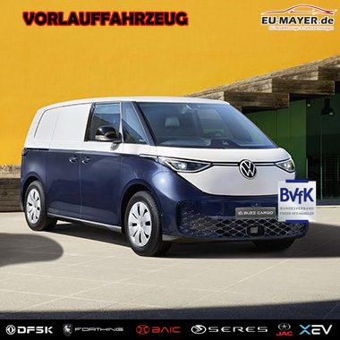 Vorlauffahrzeug Volkswagen ID. BUZZ - ID Cargo Pro Voll Elektrisch 210 kW (286 PS) Automatik, Metallfarbe Silber, Heckfl&uuml;gelt&uuml;ren, Ladekabel Mode 2 und 3, 5 Jhare Werksgarantie oder 100.000 km