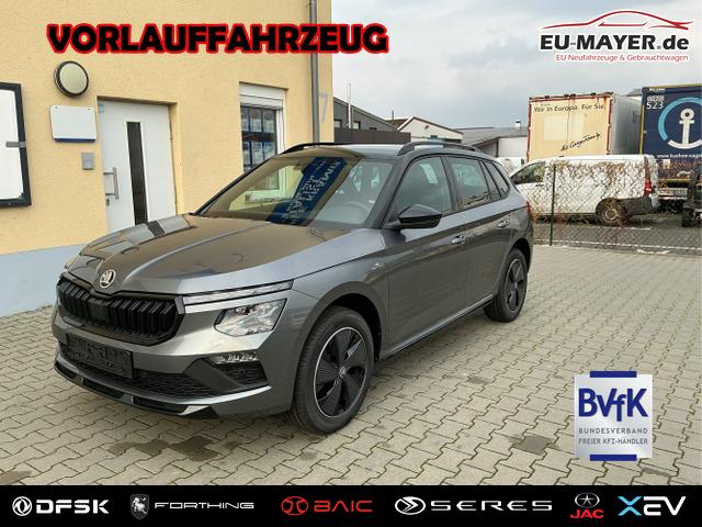 Vorlauffahrzeug Skoda Kamiq - Monte Carlo 5J.G. AHK Elektr. Heckklappe Doppelter Ladeboden Klimaauto Virt.Cockpit Matrix Kessy PDC v h