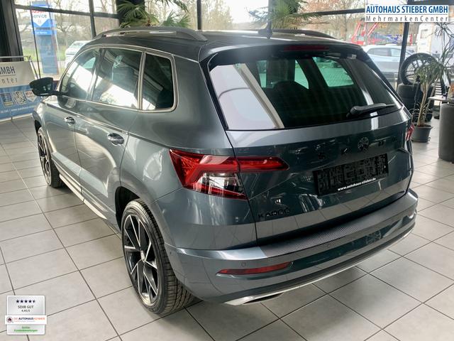 Skoda Karoq Sportline 2.0 TSI 7-Gang-DSG 4x4 SHZvo+hi+LHZ+NAVI+PARK ASSIST+RFK 