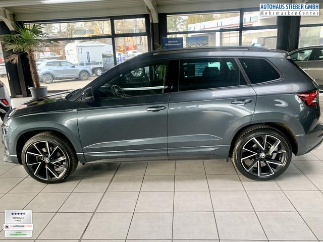 Skoda Karoq Sportline 2.0 TSI 7-Gang-DSG 4x4 SHZvo+hi+LHZ+NAVI+PARK ASSIST+RFK 