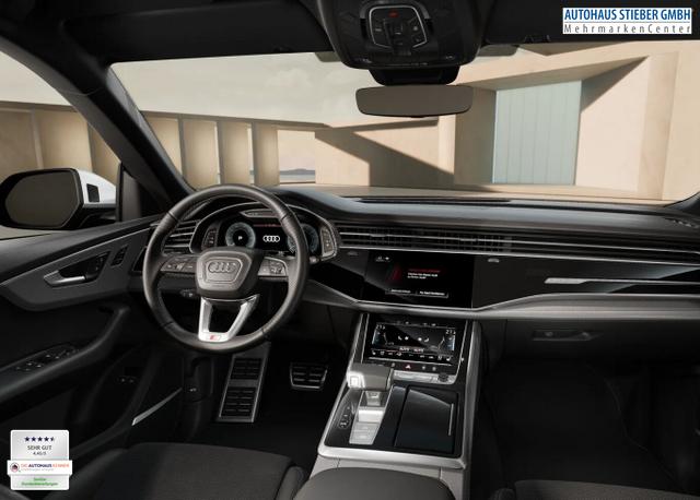 Audi Q8 S line TFSIe 394 2xS 22Z Laser Tour Pano Stadt 