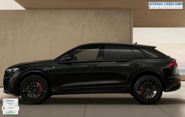 Audi Q8 S line TFSI e 394 2xS 22Z Laser Tour Pano Stadt 