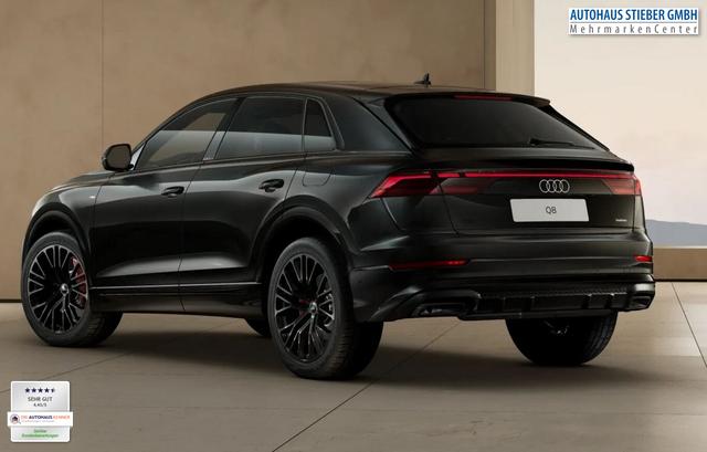 Audi Q8 S line TFSI e 394 2xS 22Z Laser Tour Pano Stadt 