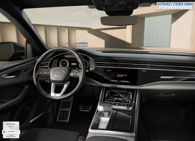 Audi Q8 S line TFSI e 394 2xS 22Z Laser Tour Pano Stadt 