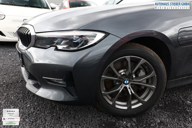 BMW 3er Sport Line 330e Touring AHK Laser HUD ParkA 360° 