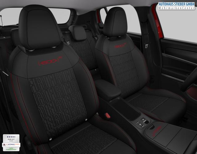 Fiat 600e Red 11kW-OBC PDC Temp CarPlay Wärmepumpe BT 