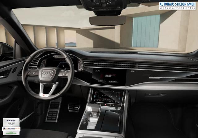Audi Q8 S line TDI 286 2xS AssistenzP+ 22Z Laser B&O 