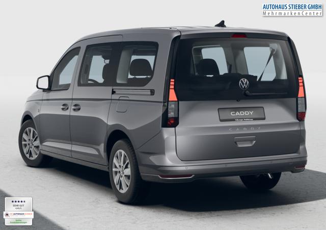 Volkswagen Caddy Maxi TDI 122 DSG 7S 2ZClima 16LM Kam AppC 