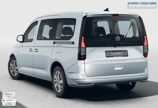 Volkswagen Caddy Maxi TDI 122 DSG 7S 2ZClima 16LM Kam AppC 