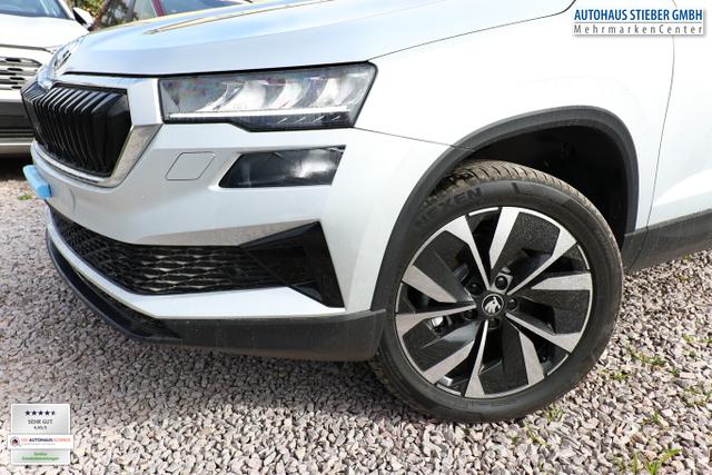 Skoda Karoq Selection TSI 150 DSG Pano AHK NavC SideA Leder ACC 