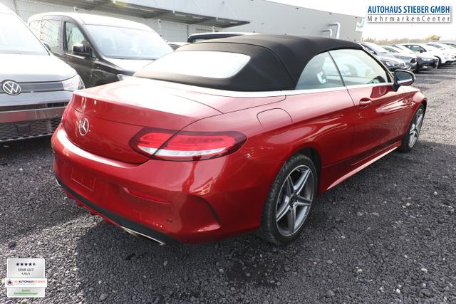 Mercedes-Benz C-Klasse AMG Line C 180 Aut. Kam HUD ParkAs LED Nav SHZ 