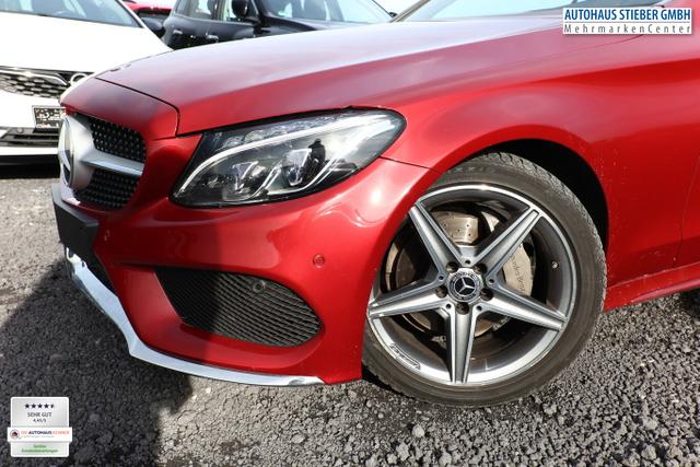 Mercedes-Benz C-Klasse AMG Line C 180 Aut. Kam HUD ParkAs LED Nav SHZ 