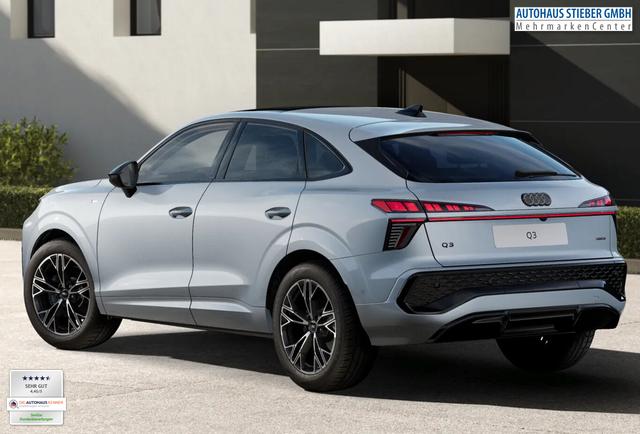 Audi Q3 Sportback S line TFSI 204 2xS neuMod Tech+ Pano 