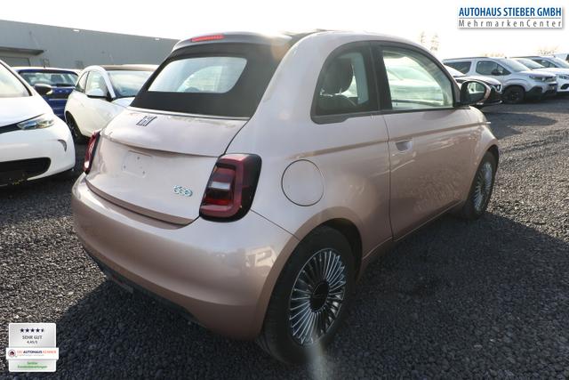 Fiat 500e Cabrio 42 kWh 118 Temp AppC SchukoM2 LM16Z 