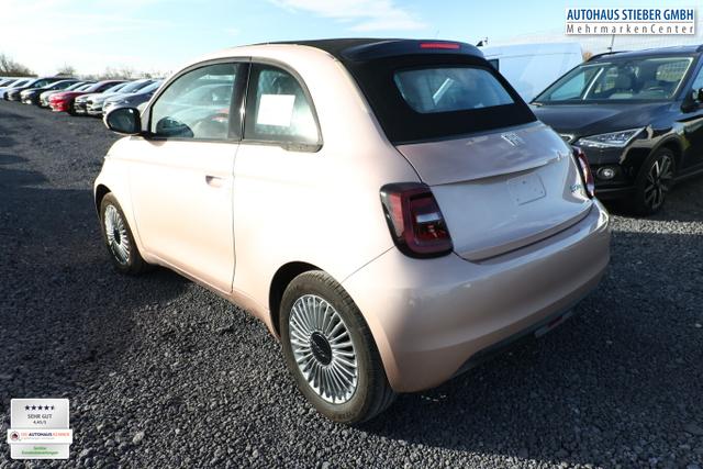 Fiat 500e Cabrio 42 kWh 118 Temp AppC SchukoM2 LM16Z 