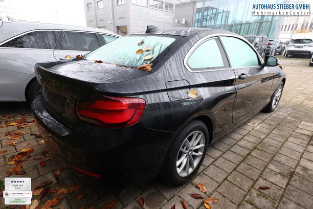 BMW 2er Coupé Advantage 218i LED Leder Schiebe SHZ 