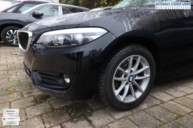 BMW 2er Coupé Advantage 218i LED Leder Schiebe SHZ 