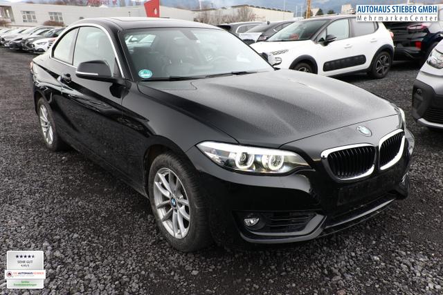 BMW 2er Coup&eacute; Advantage 218i LED Leder Schiebe SHZ 