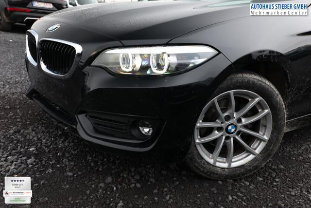 BMW 2er Coup&eacute; Advantage 218i LED Leder Schiebe SHZ 