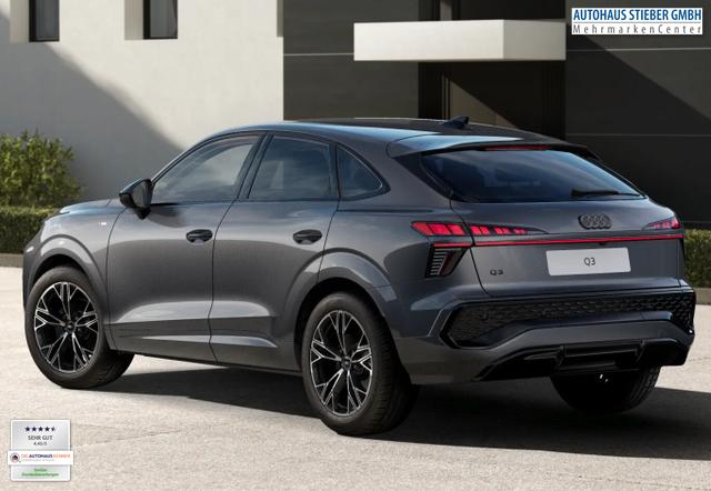 Audi Q3 Sportback neuesMod 2xS line Tech+ 19Z Leder 