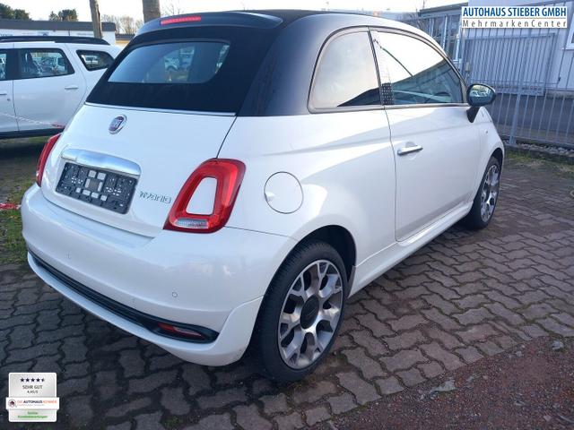 Fiat 500C Hey Google 1.0 Hybrid 70 Faltdach Nav PDC 