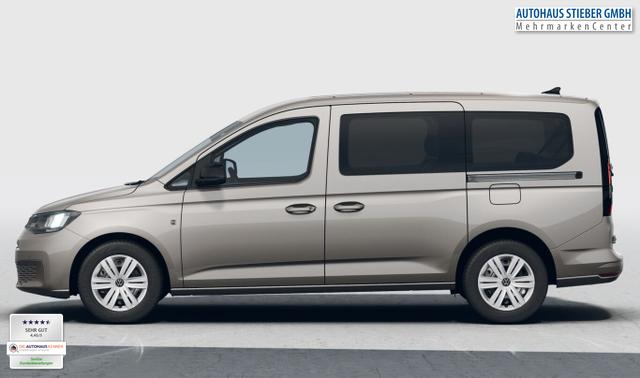 Volkswagen Caddy Maxi 7S ACC AC(2Zone) Kam AppCo 2xPDC MFL 