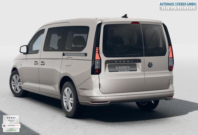 Volkswagen Caddy Maxi 7S ACC AC(2Zone) Kam AppCo 2xPDC MFL 