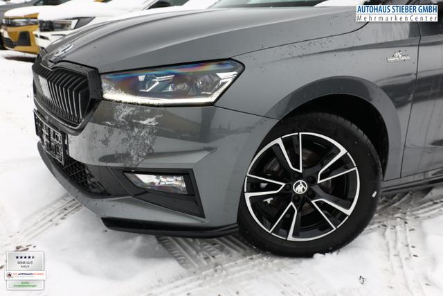 Skoda Fabia MONTE CARLO DSG MonteC Pano Kessy Kam 5J/100k SHZ Temp 