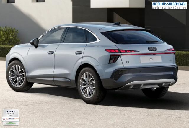 Audi Q3 Sportback Sportb neuMod Tech LED+ KlimaP Keyl ACC PrivG 