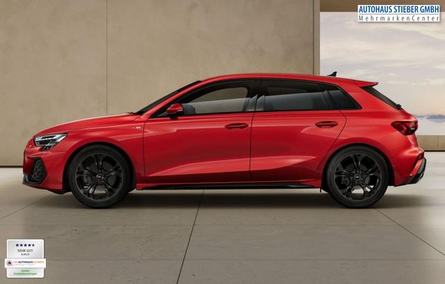 Audi A3 Sportback S line Sportb quatt 2xS LED Nav Leder 18Z PrivG 