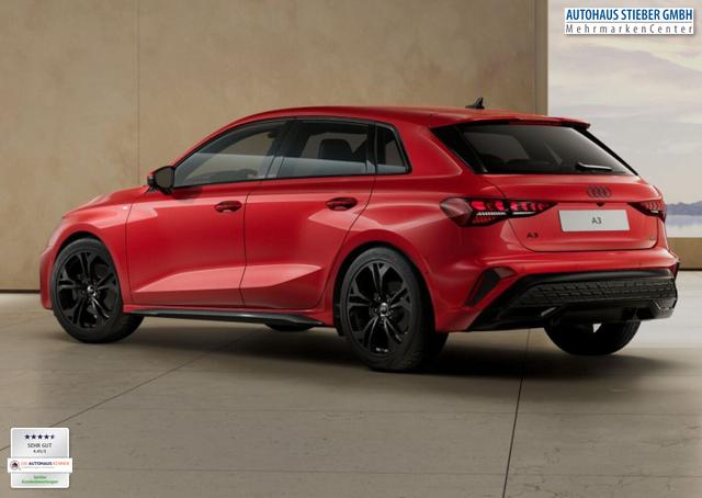 Audi A3 Sportback S line Sportb quatt 2xS LED Nav Leder 18Z PrivG 