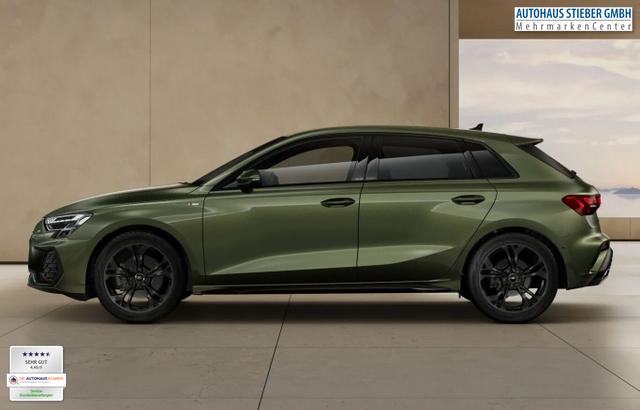 Audi A3 Sportback S line Sportb quatt 2xS LED Nav Leder 18Z PrivG 