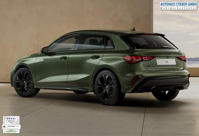 Audi A3 Sportback S line Sportb quatt 2xS LED Nav Leder 18Z PrivG 