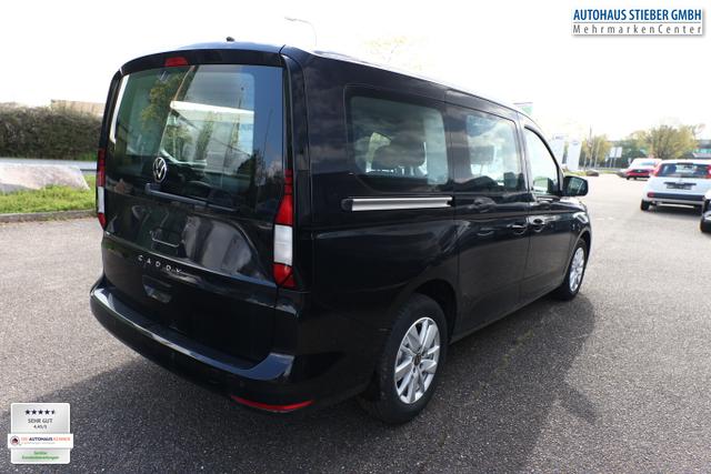 Volkswagen Caddy Maxi Life 7S SHZ 16"LM Klimaaut Temp Kam 