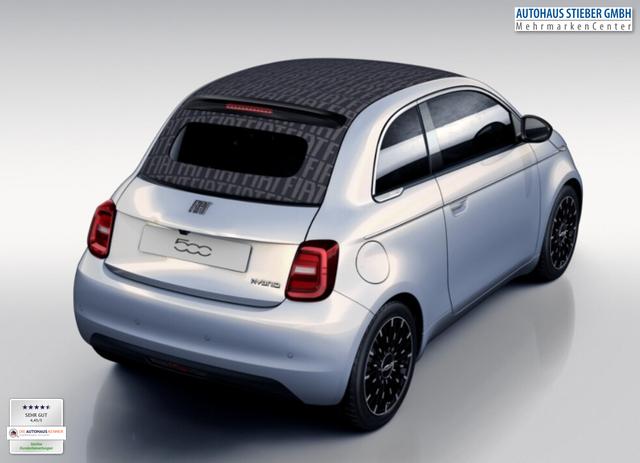 Fiat 500C 500 Cabrio La Prima Nav Keyl SHZ 17Z Kam LED Car 