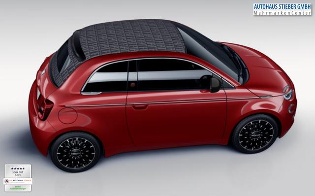 Fiat 500C 500 Cabrio La Prima Nav Keyl SHZ 17Z Kam LED Car 