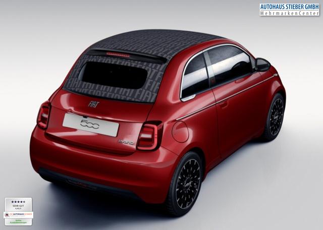 Fiat 500C 500 Cabrio La Prima Nav Keyl SHZ 17Z Kam LED Car 