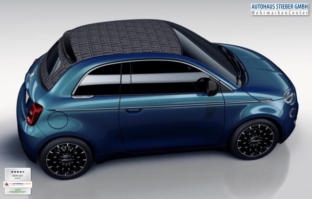 Fiat 500C 500 Cabrio La Prima Nav Keyl SHZ 17Z Kam LED Car 