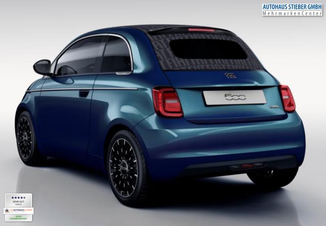 Fiat 500C 500 Cabrio La Prima Nav Keyl SHZ 17Z Kam LED Car 