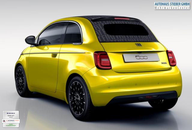 Fiat 500C 500 Cabrio La Prima Nav Keyl SHZ 17Z Kam LED Car 