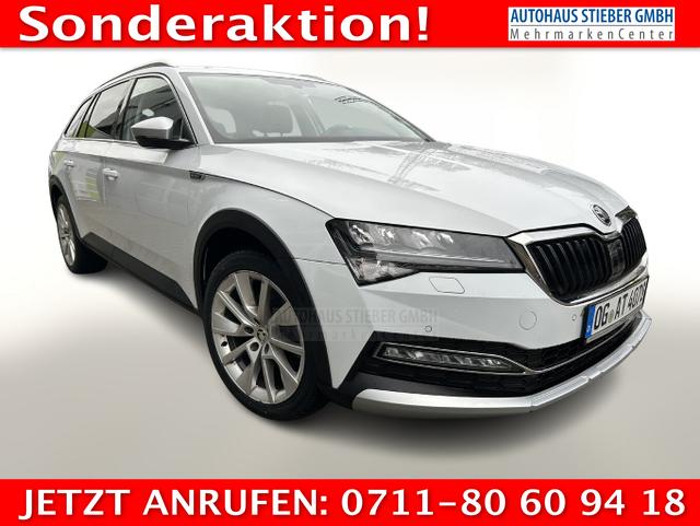 Skoda Superb Combi - SCOUT 200 DSG 4x4 LED Nav ACC AHK