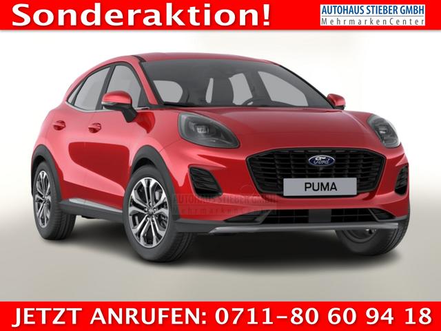 Ford Puma - Titanium 1.0 EB 125 MHEV Tit LED SHZ Nav Kam Temp