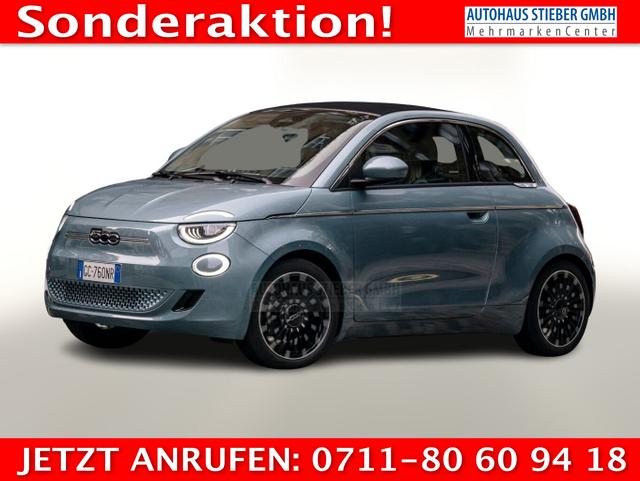 Fiat 500e Cabrio - 42 kWh 118 Temp AppC SchukoM2 LM16Z