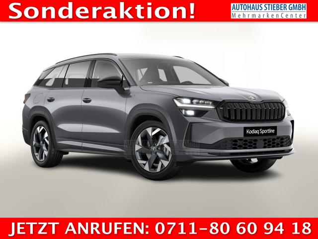 Skoda Kodiaq - Sportline TDI 193 DSG 4x4 Sportl Pano 7-S AHK 19Z