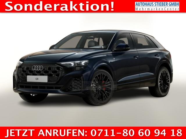 Audi Q8 - S line TFSIe 394 2xS 22Z Laser Tour Pano Stadt
